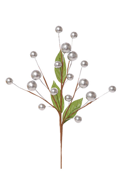 11" Berry Pick Silver Pkg/6