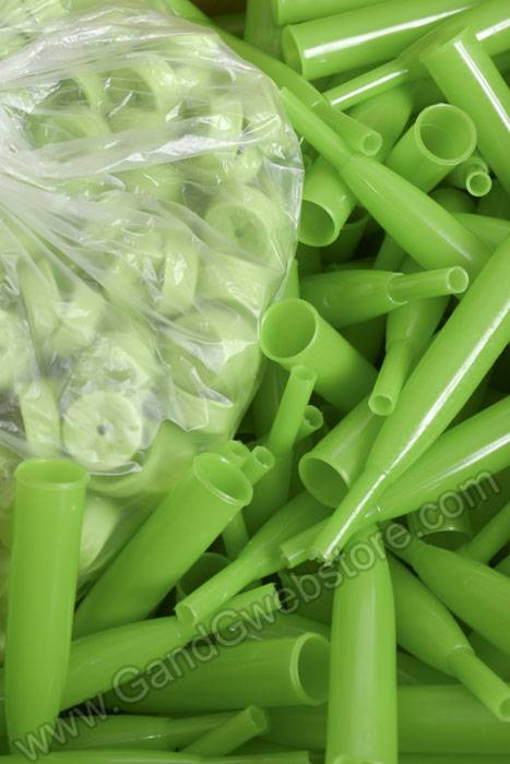 4" Plastic Water Tube Green Pkg/1000