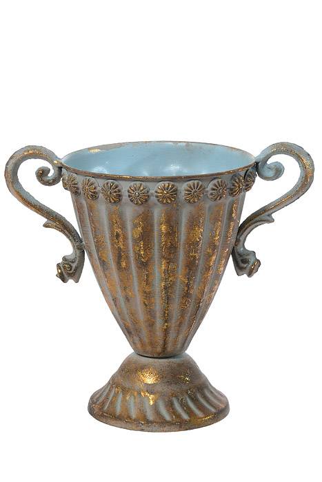 5" X 7" Metal Trophy Urn Gold