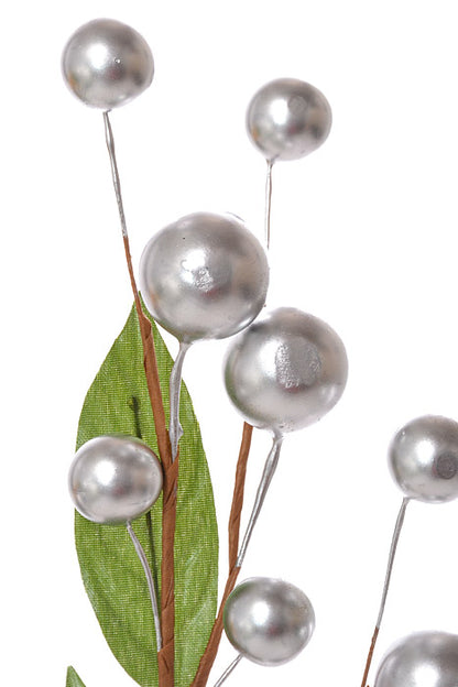 11" Berry Pick Silver Pkg/6