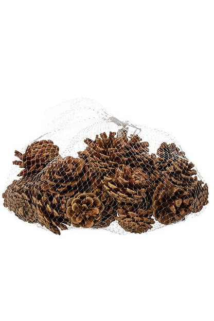 1.5-2" Pine Cone Natural Pkg/1lb
