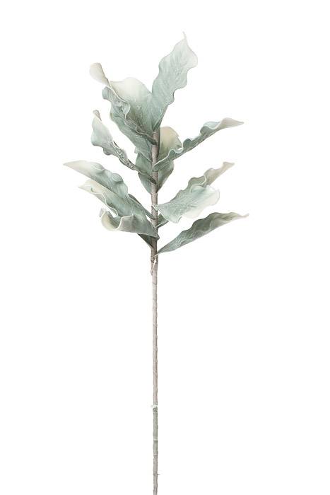 38" Foam Fiddle Leaf Spray Mint Green