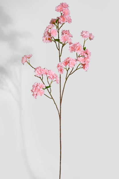 41" Silk Cherry Blossom Spray Peach