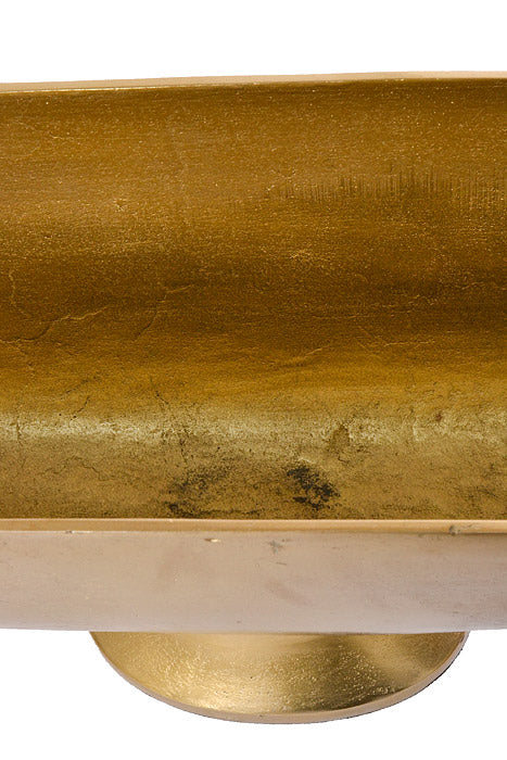 32" X 8" X 15" Bentley Bowl Gold