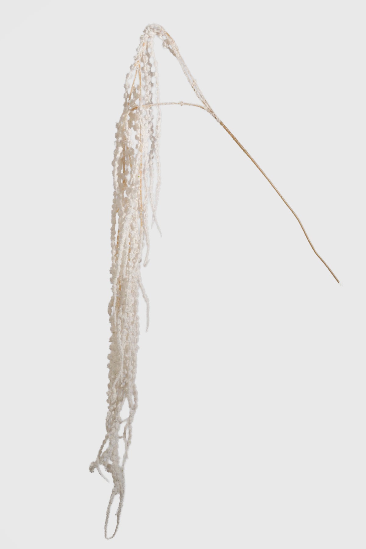 49" Artificial Amaranthus Hanging Spray White