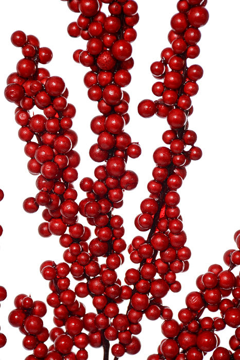 28&quot; Waterproof Cluster Branch Spray Red