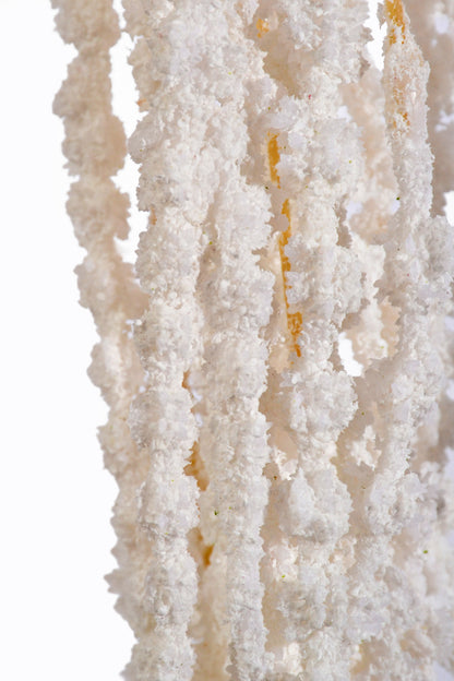 49" Artificial Amaranthus Hanging Spray White