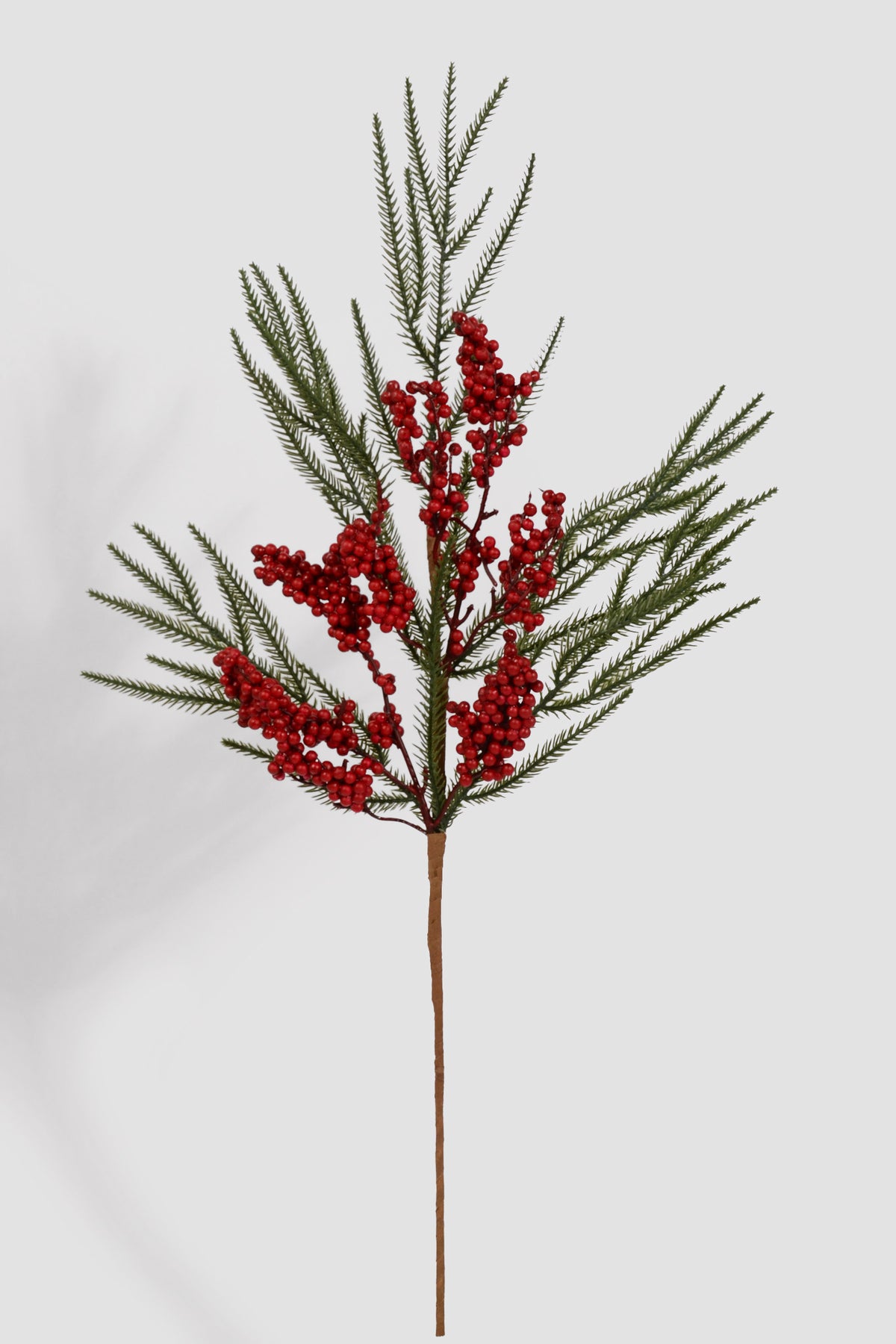 30" Berries/Pine Stem Red