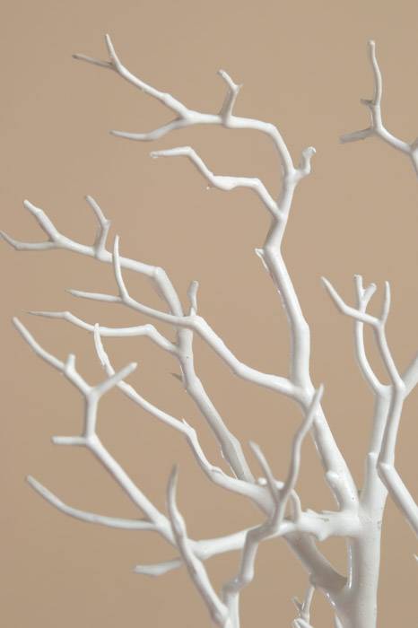 36" Artificial Coral Branch White