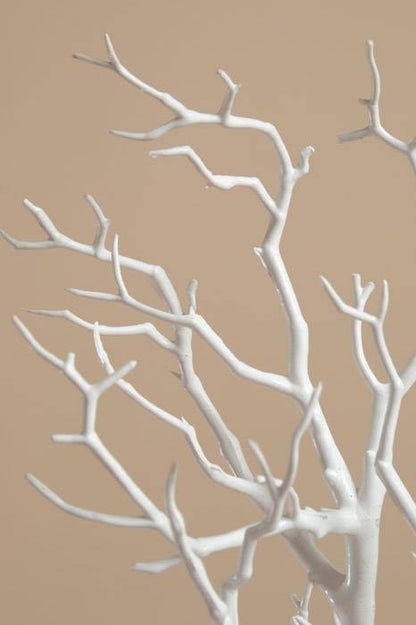 36" Artificial Coral Branch White