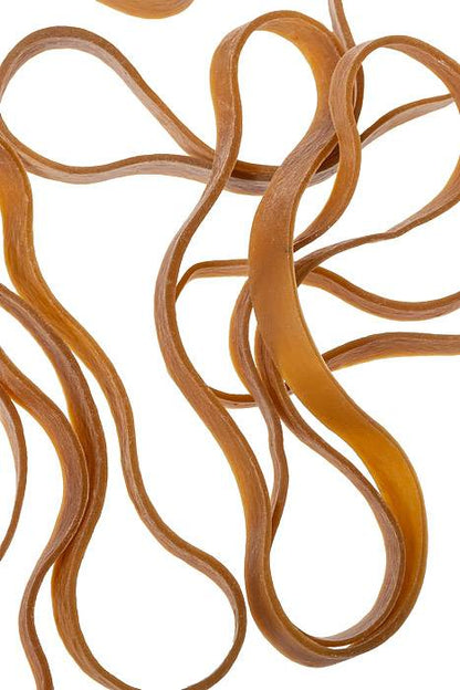 102mm X 10mm Rubber Band Brown