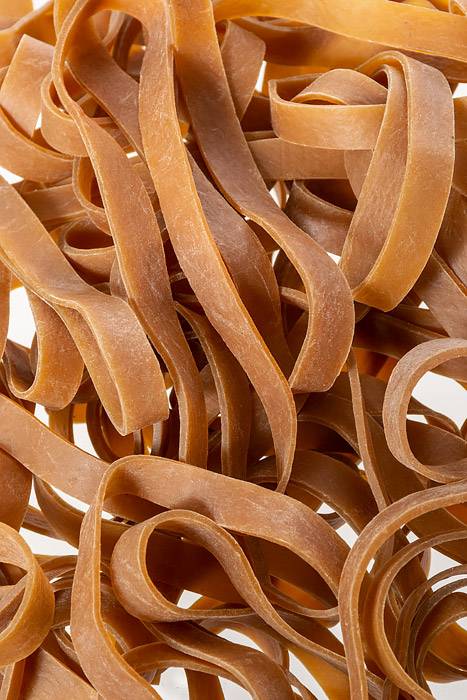 102mm X 10mm Rubber Band Brown