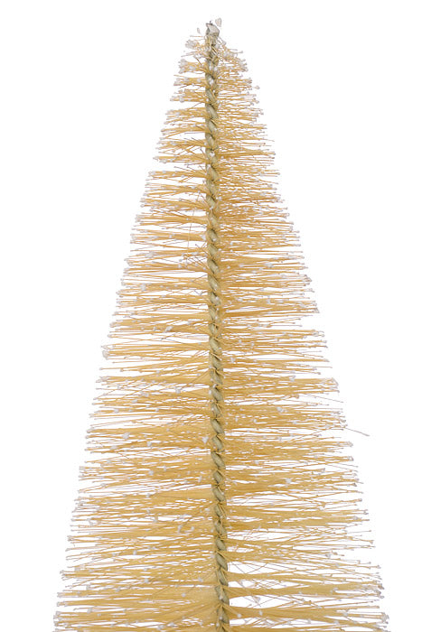 30" Winter Retreat Bristle Tree Cream