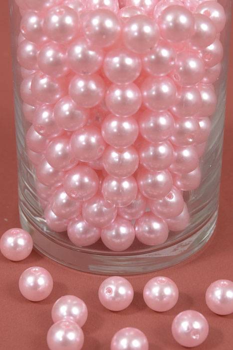 14mm Abs Pearl Beads Pink Pkg(500g)