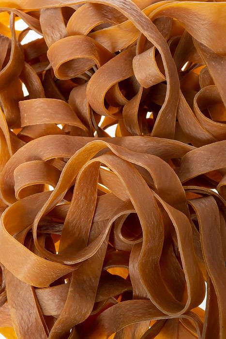 500mm X 15mm Rubber Band Brown