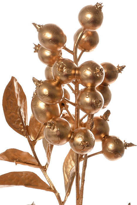 24" Berry Spray Gold