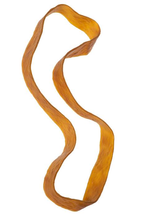 500mm X 15mm Rubber Band Brown