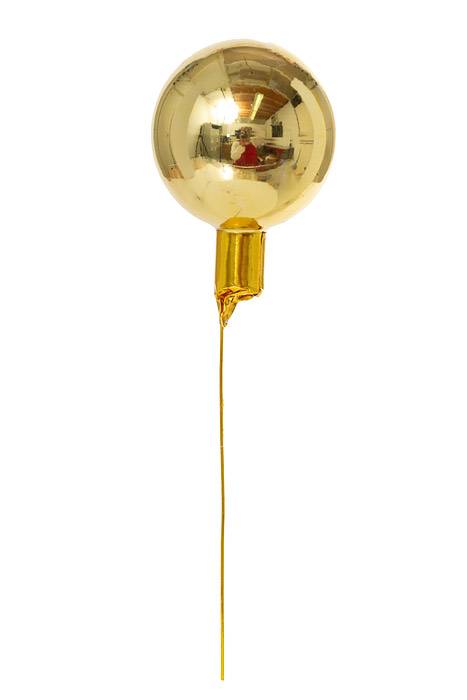 50mm Gloss Glass Ball Gold Pkg/24
