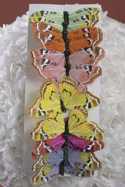 5" Butterfly Assorted Pkg/12