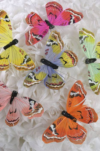 5" Butterfly Assorted Pkg/12