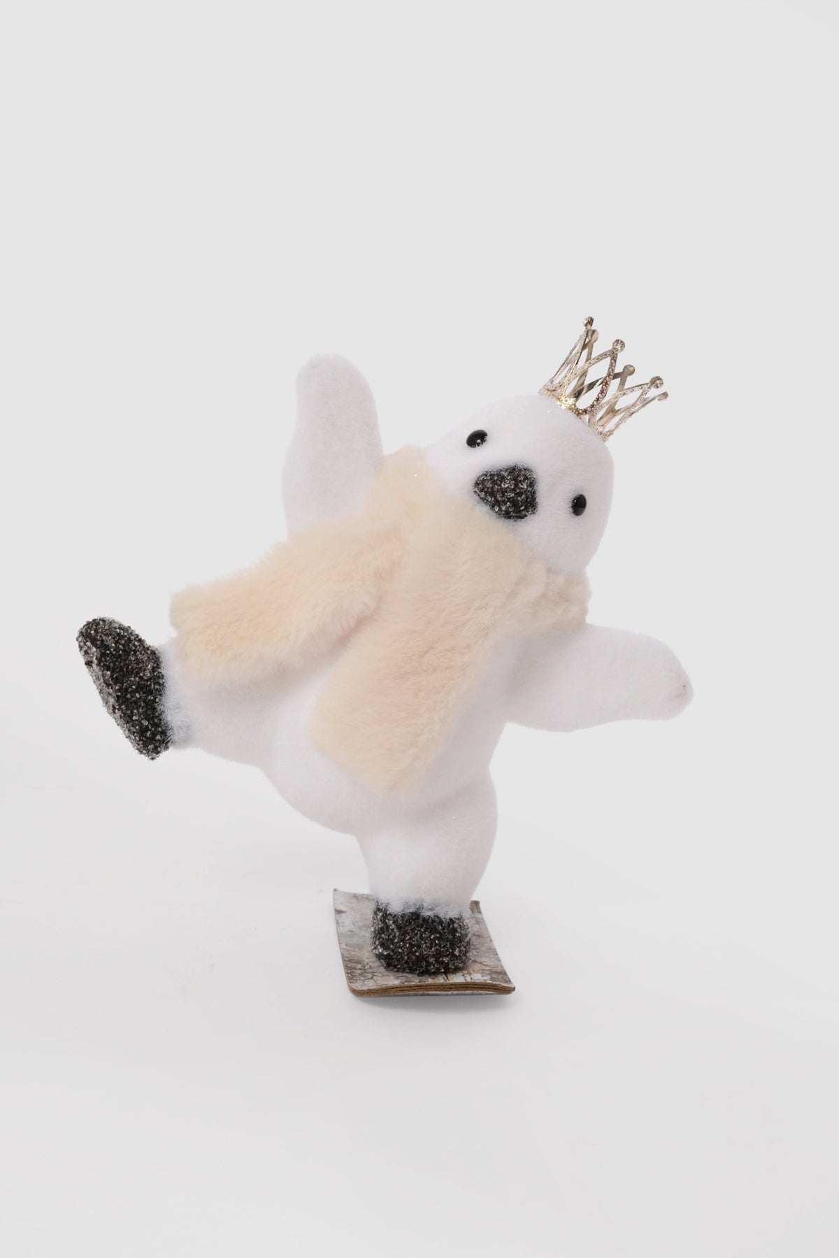 9" Penguin W/Snowboard White