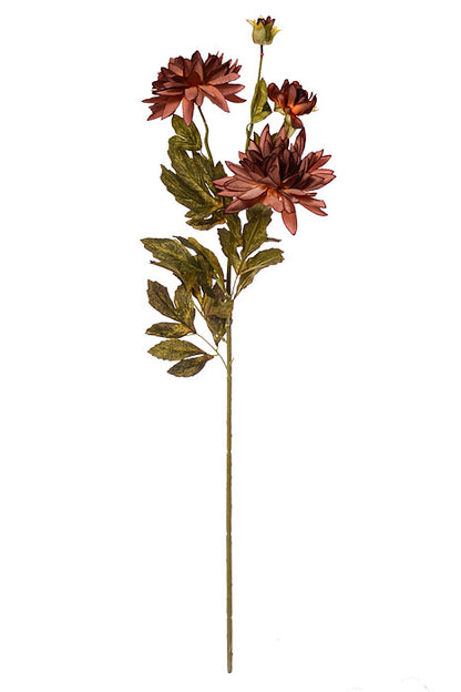 37" Silk Chrysanthemum Spray Mauve