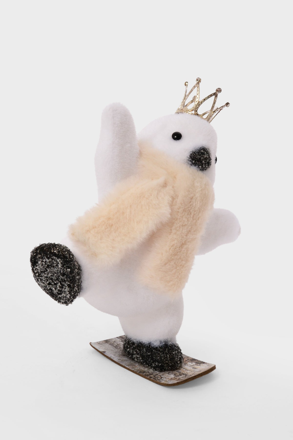 9" Penguin W/Snowboard White