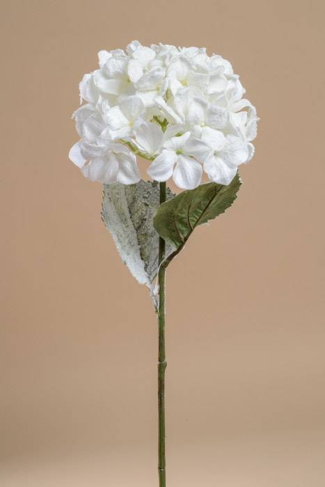 27" Hydrangea Stem W/snow White