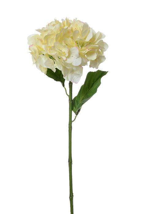 29" Silk Hydrangea Spray Cream