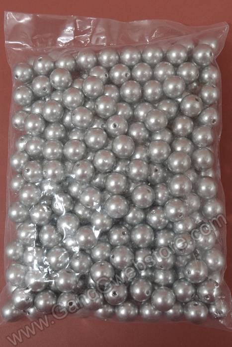 16mm Abs Pearl Beads Silver Pkg(500g)