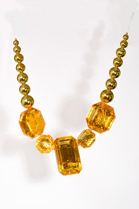 54&quot; Jewel Garland Gold