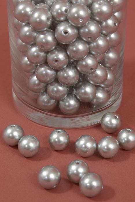 16mm Abs Pearl Beads Silver Pkg(500g)