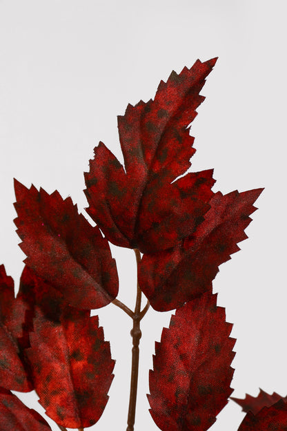 33" Artificial Grape Ivy Leaf Spray Burgundy