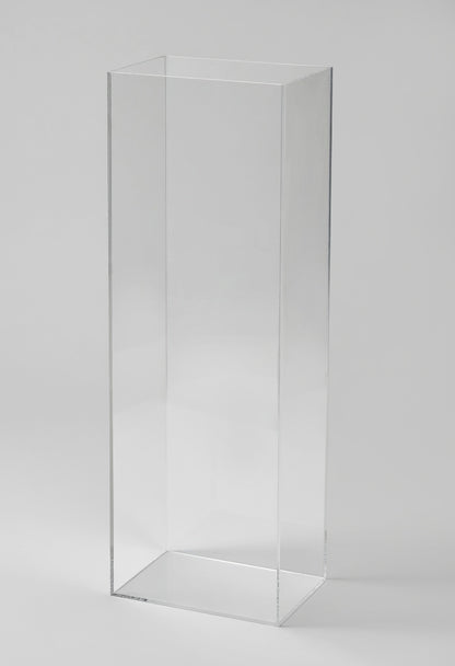 12"X12"X35.5" Acrylic Vase Clear