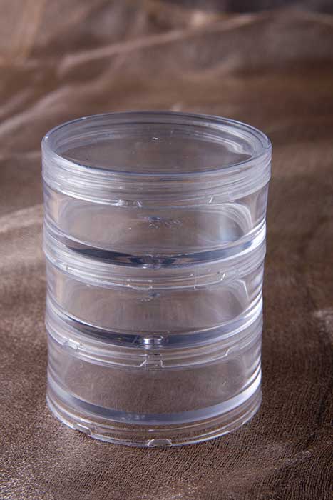2.25" Round Box Clear Pkg/12