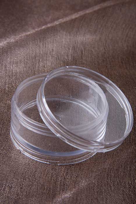 2.25" Round Box Clear Pkg/12