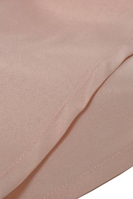 120" Round Polyester Table Cover Blush