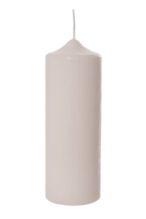 2.8" X 8" Patrician Pillar Candle White