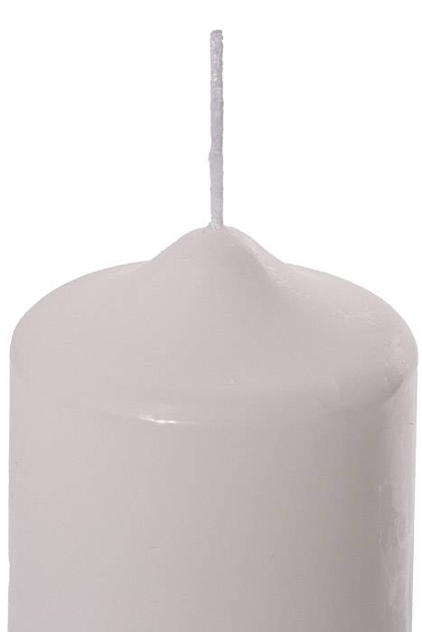 2.8" X 8" Patrician Pillar Candle White