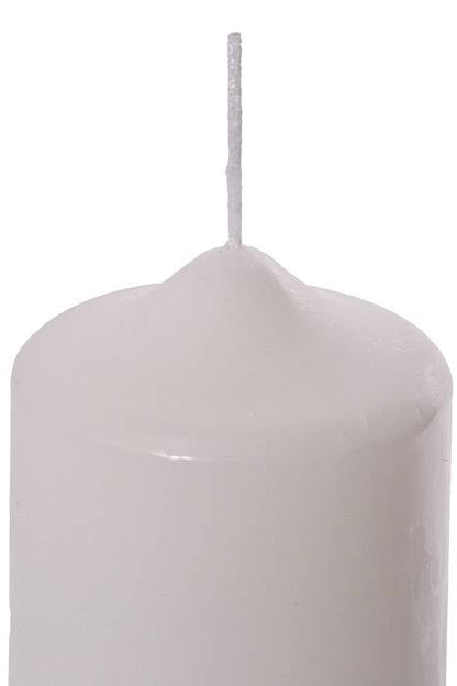 2.8" X 8" Patrician Pillar Candle White