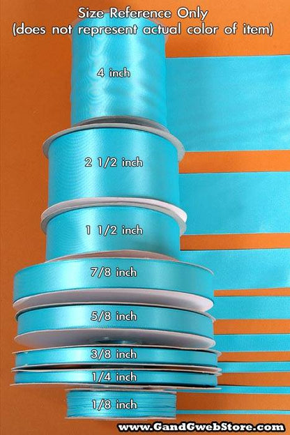 Double Face Satin - Misty Turquoise 