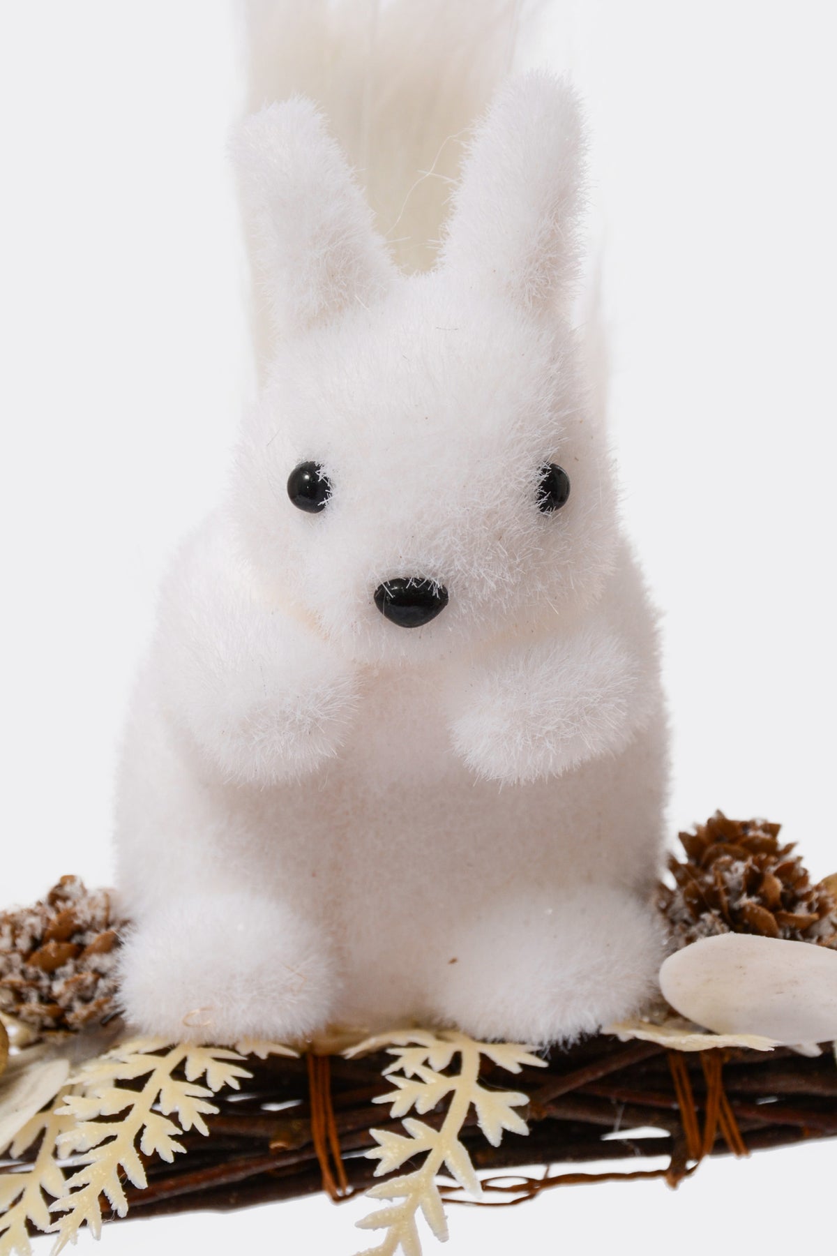 5" Hanging Squirrel White