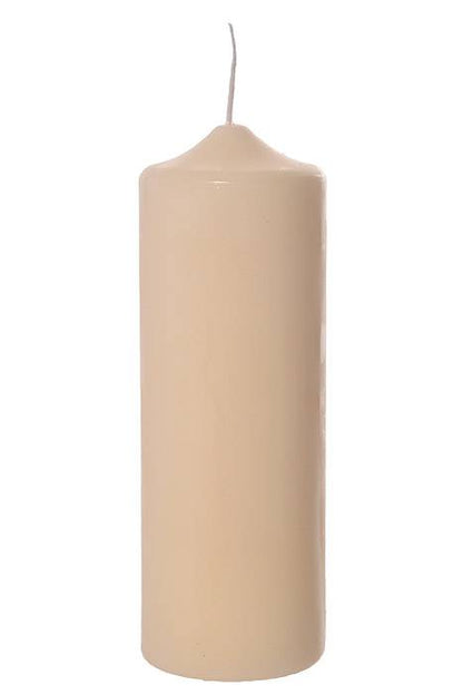 2.8" X 8" Patrician Pillar Candle Ivory