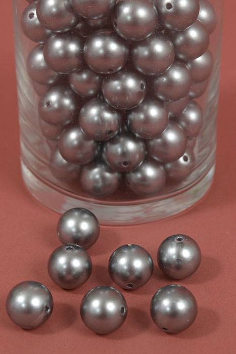 20mm Abs Pearls Grey Pkg(500g)