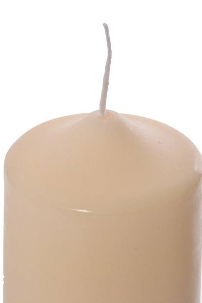 2.8" X 8" Patrician Pillar Candle Ivory