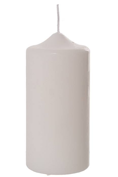 2.8" X 6" Patrician Pillar Candle White