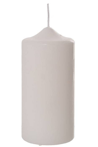 2.8" X 6" Patrician Pillar Candle White