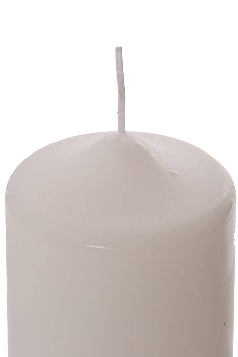 2.8" X 6" Patrician Pillar Candle White