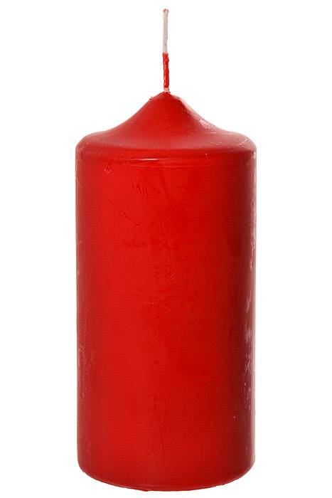 2.8" X 6" Patrician Pillar Candle Red