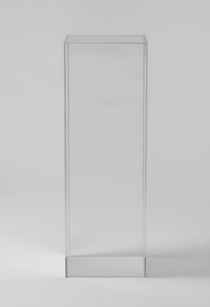 12"X12"X35.5" Acrylic Vase Clear